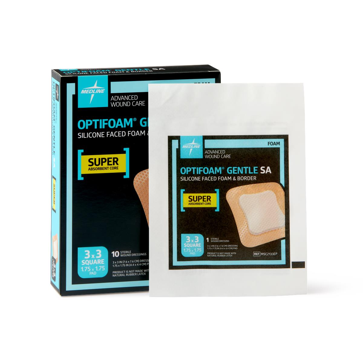 Optifoam Gentle Sa Silicone-faced Foam Wound Dressings - BeHope