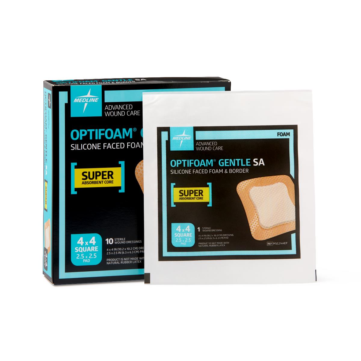 Optifoam Gentle Sa Silicone-faced Foam Wound Dressings - BeHope