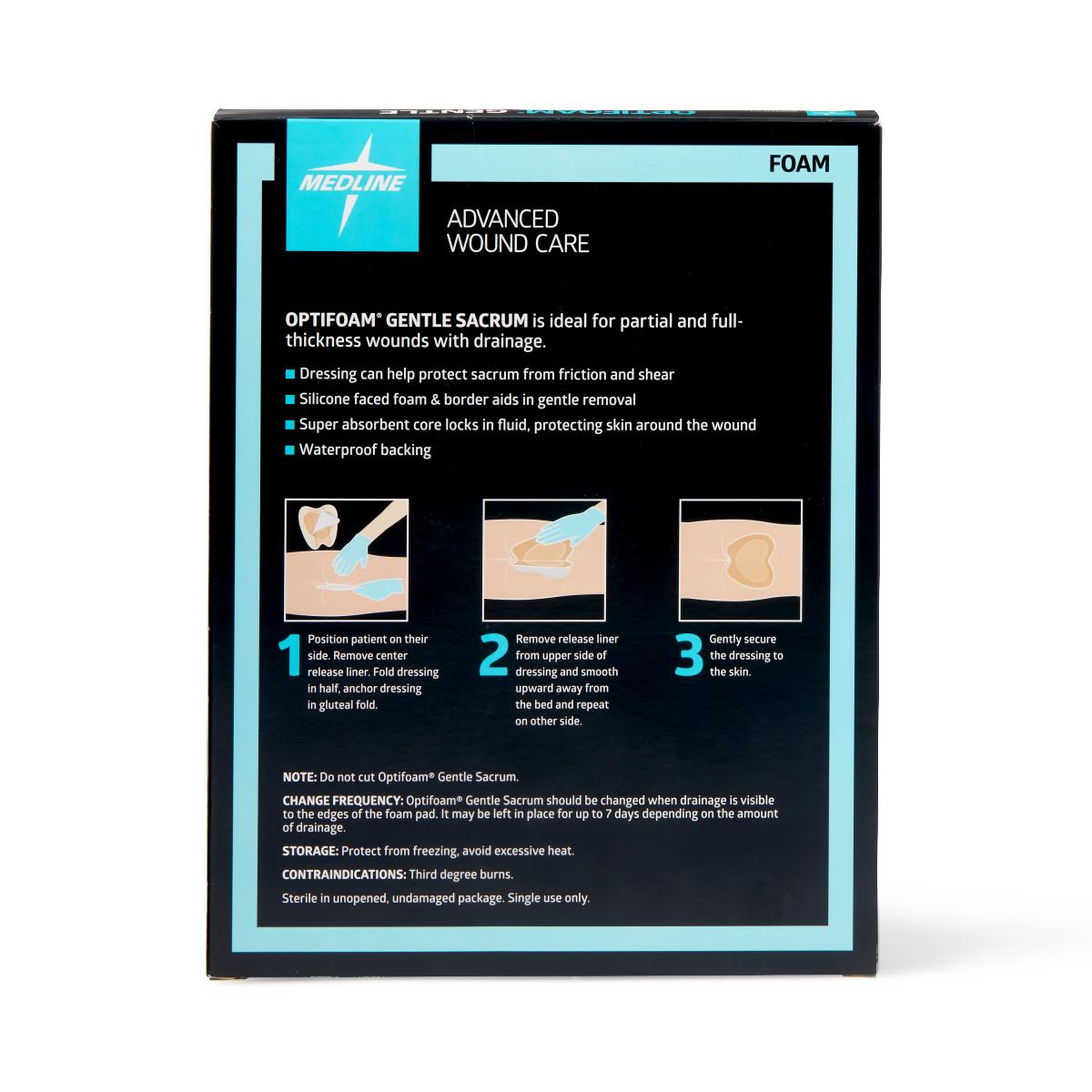 Optifoam Gentle Sa Silicone-faced Foam Wound Dressings - BeHope