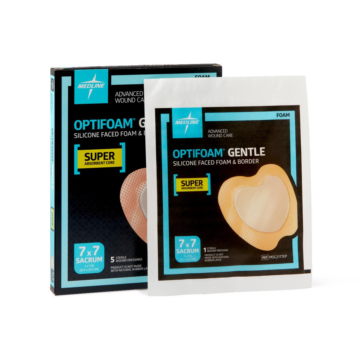 Optifoam Gentle Sa Silicone-faced Foam Wound Dressings - BeHope
