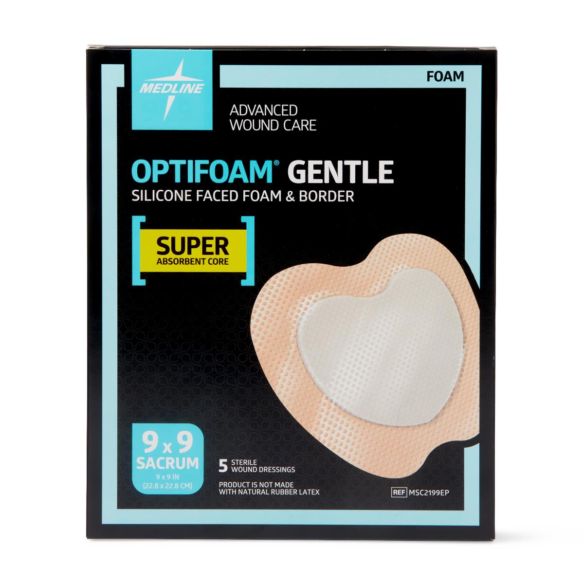 Optifoam Gentle Sa Silicone-faced Foam Wound Dressings - BeHope