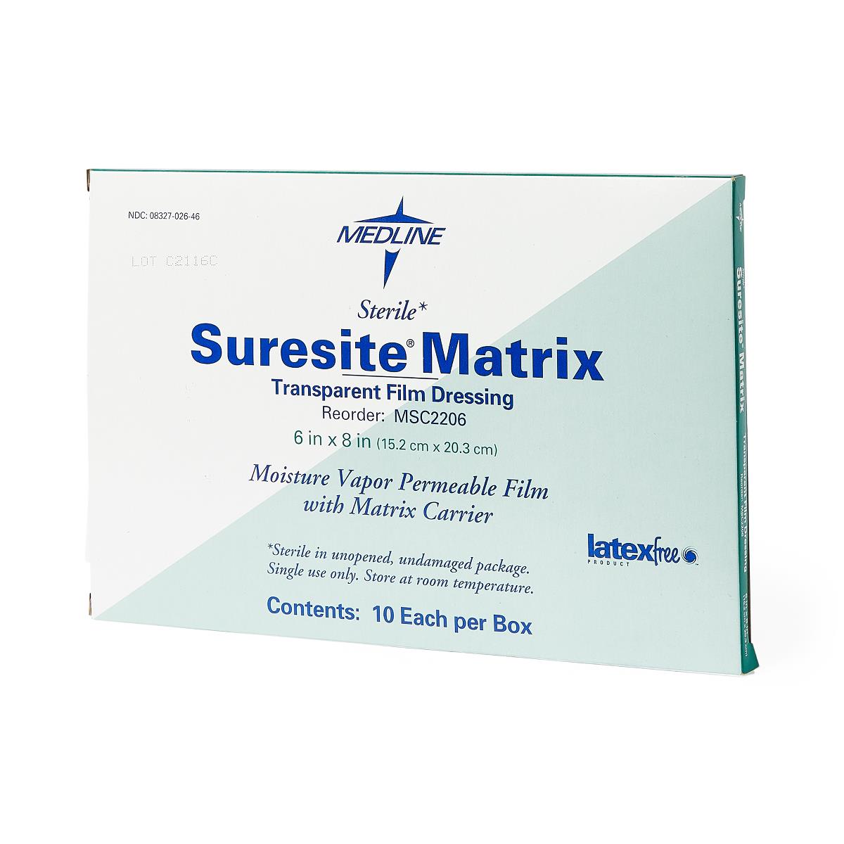 SureSite Matrix Transparent Film Dressing