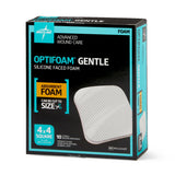 Optifoam Gentle Non-Bordered Silicone-Faced Foam Wound Dressings