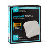 Optifoam Gentle Non-Bordered Silicone-Faced Foam Wound Dressings