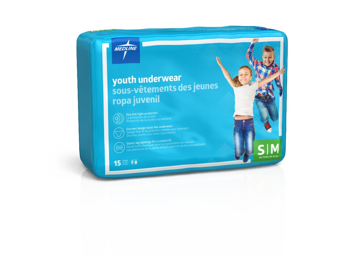 Medline Youth Protective Underwear