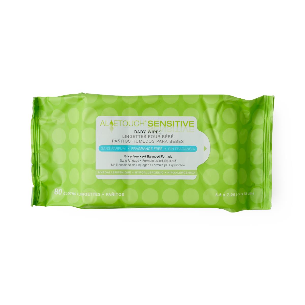 Medline Hypoallergenic Fragrance-Free Baby Wipes