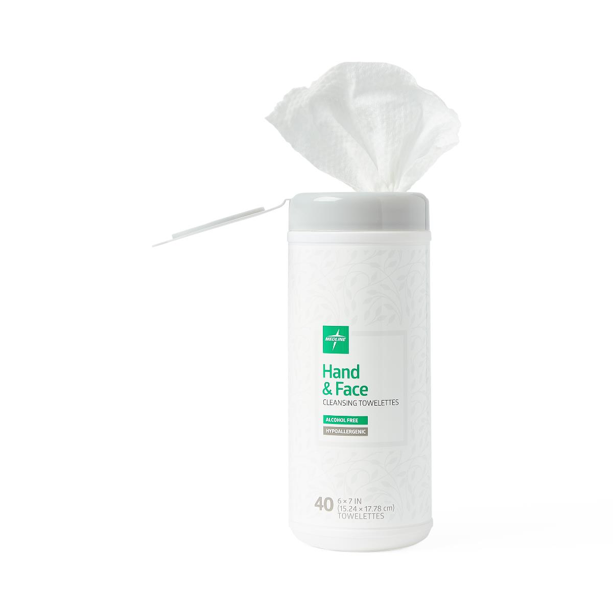Medline Hand And Face Cleansing Towelettes - BeHope