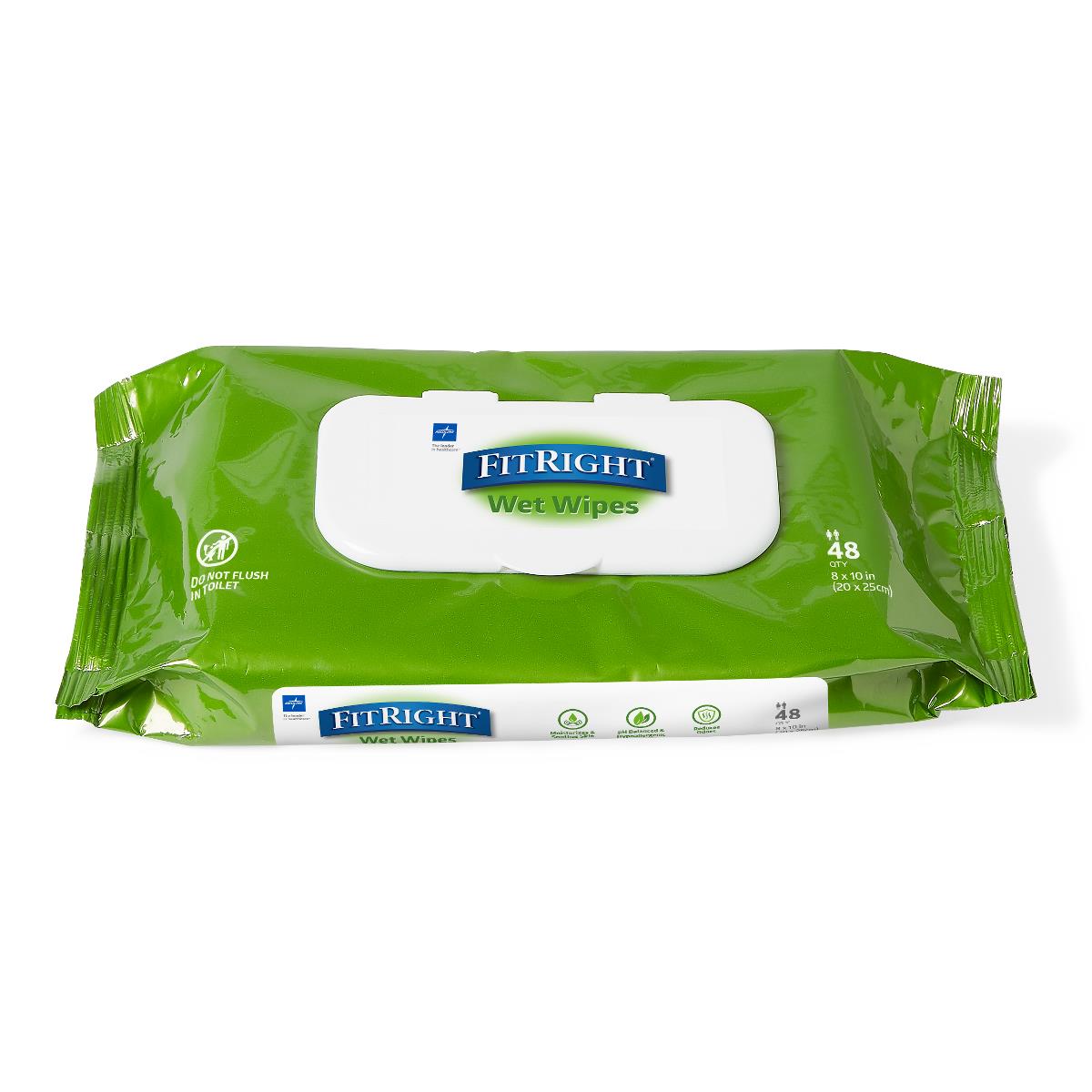 FitRight Aloe Personal Cleansing Wipes