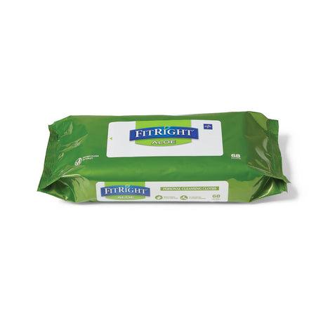 FitRight Aloe Personal Cleansing Wipes