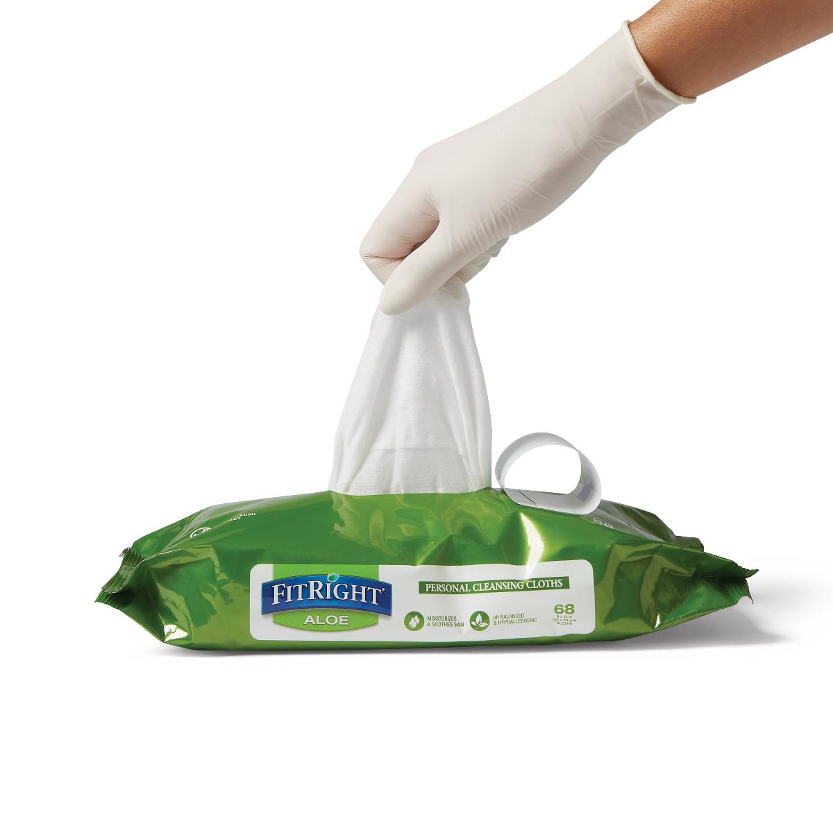 FitRight Aloe Personal Cleansing Wipes