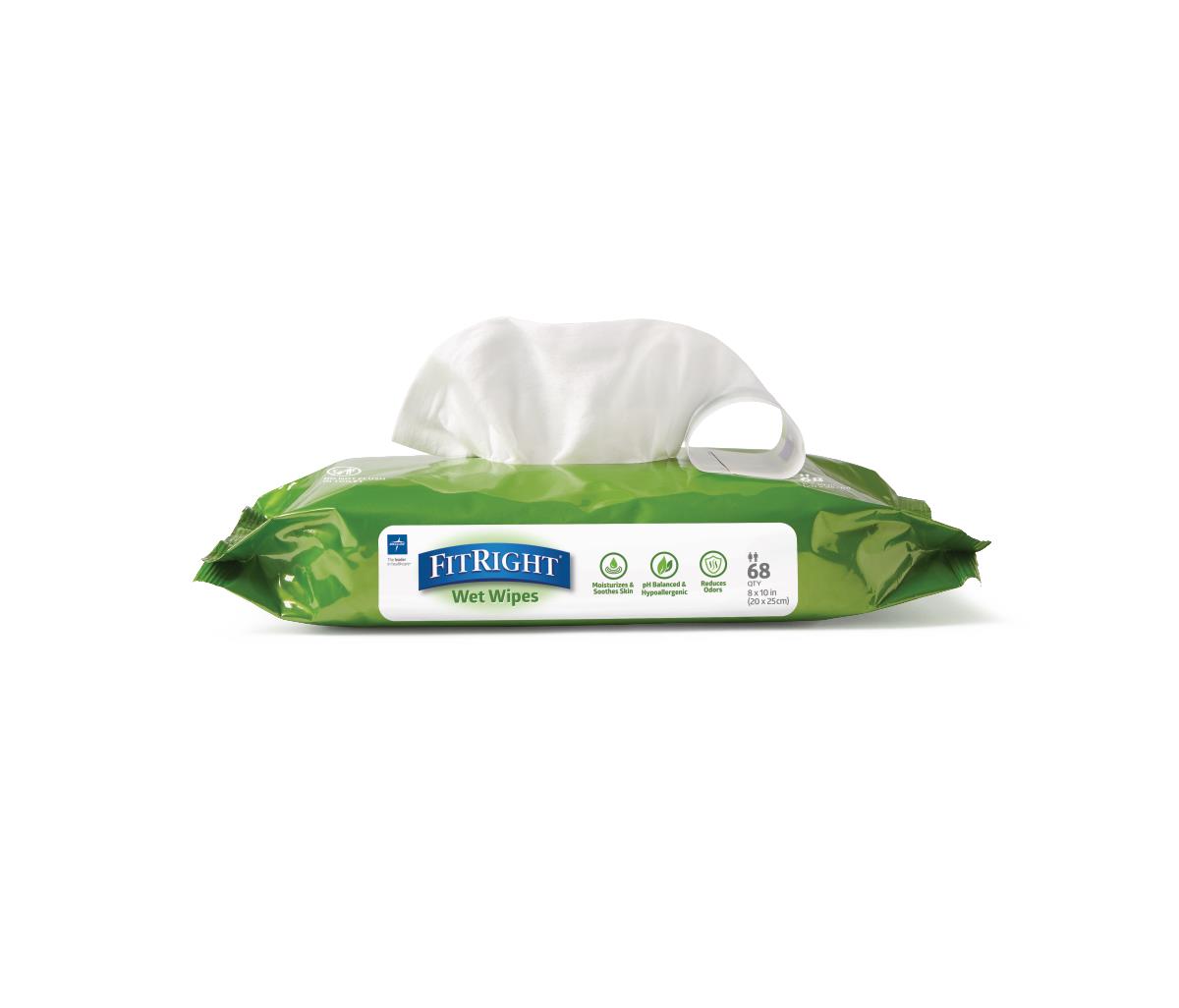 FitRight Aloe Personal Cleansing Wipes