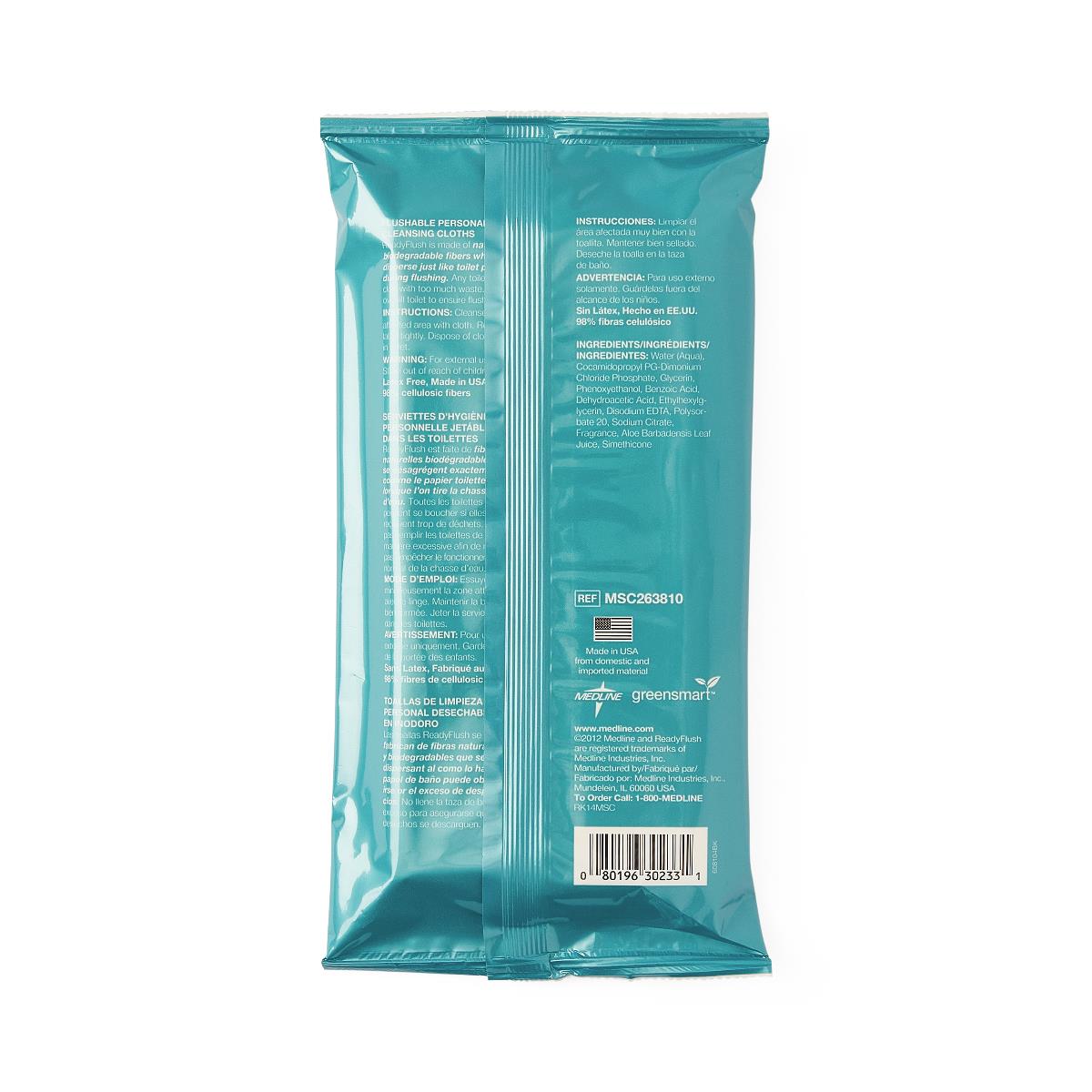 ReadyFlush Biodegradable Flushable Wipes