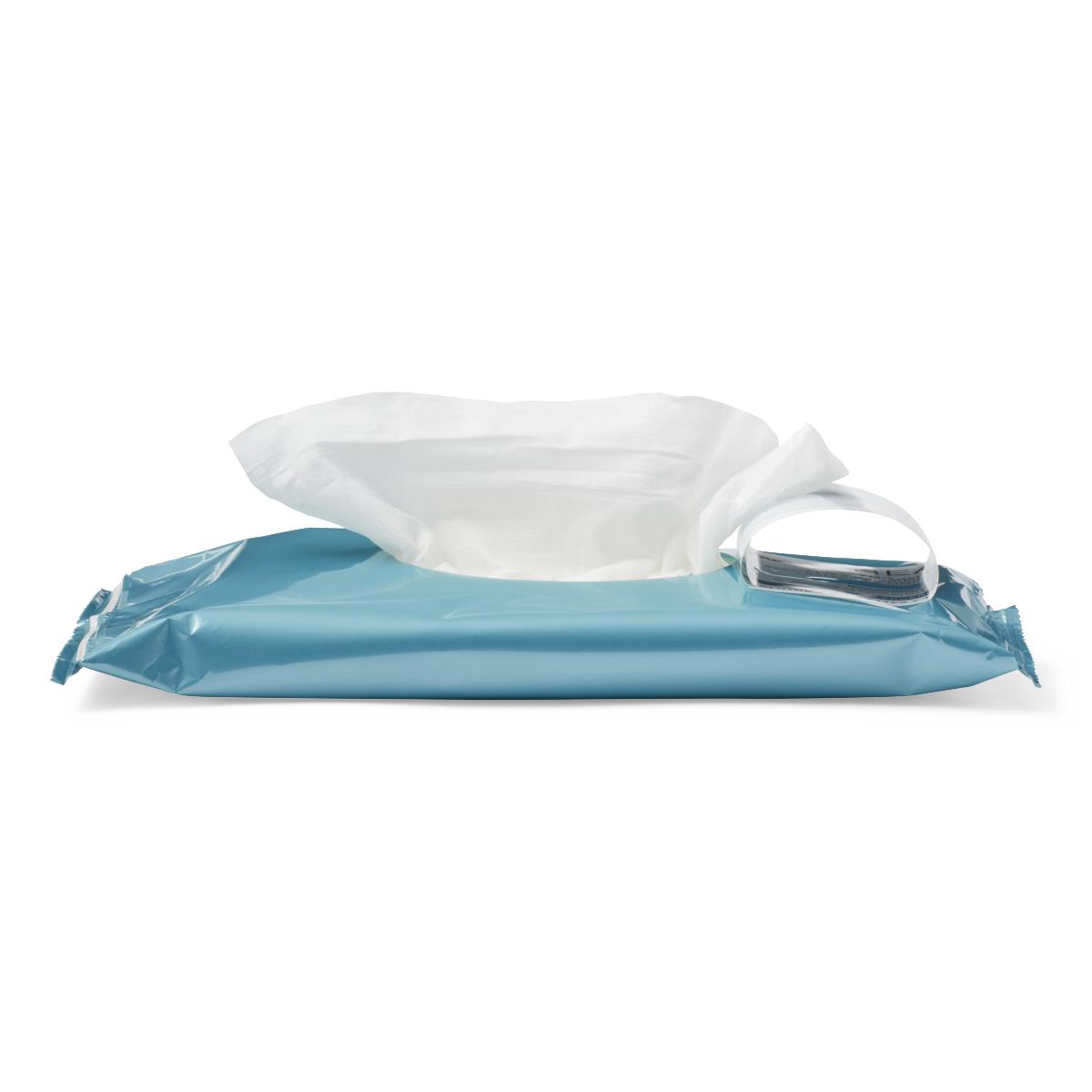 Readyflush Biodegradable Flushable Wipes, highlighting flushable aspect.