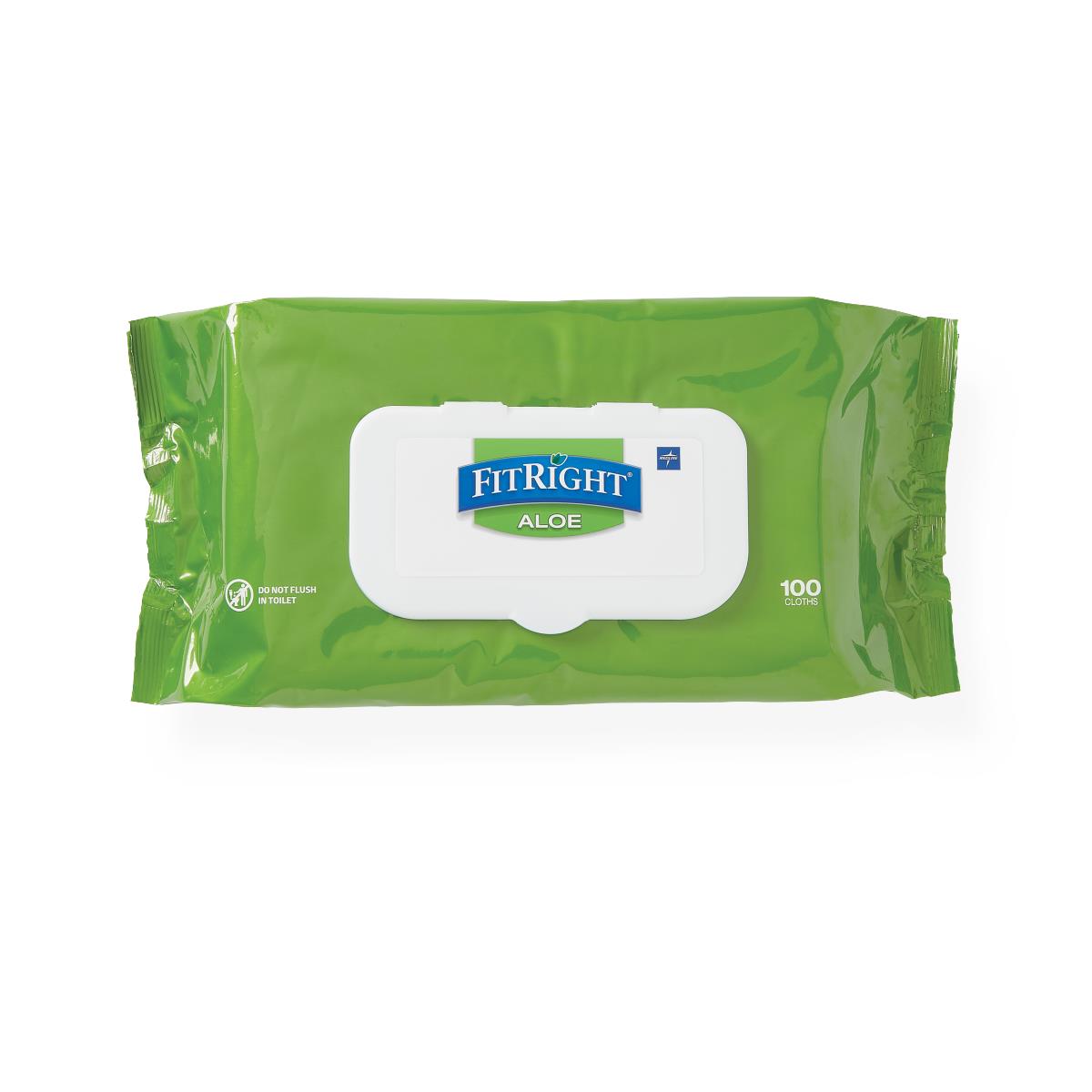 FitRight Aloe Personal Cleansing Wipes