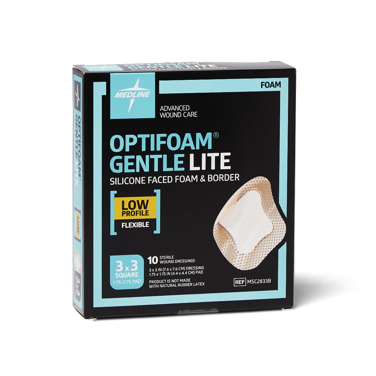 Optifoam Gentle Lite Foam Wound Dressings