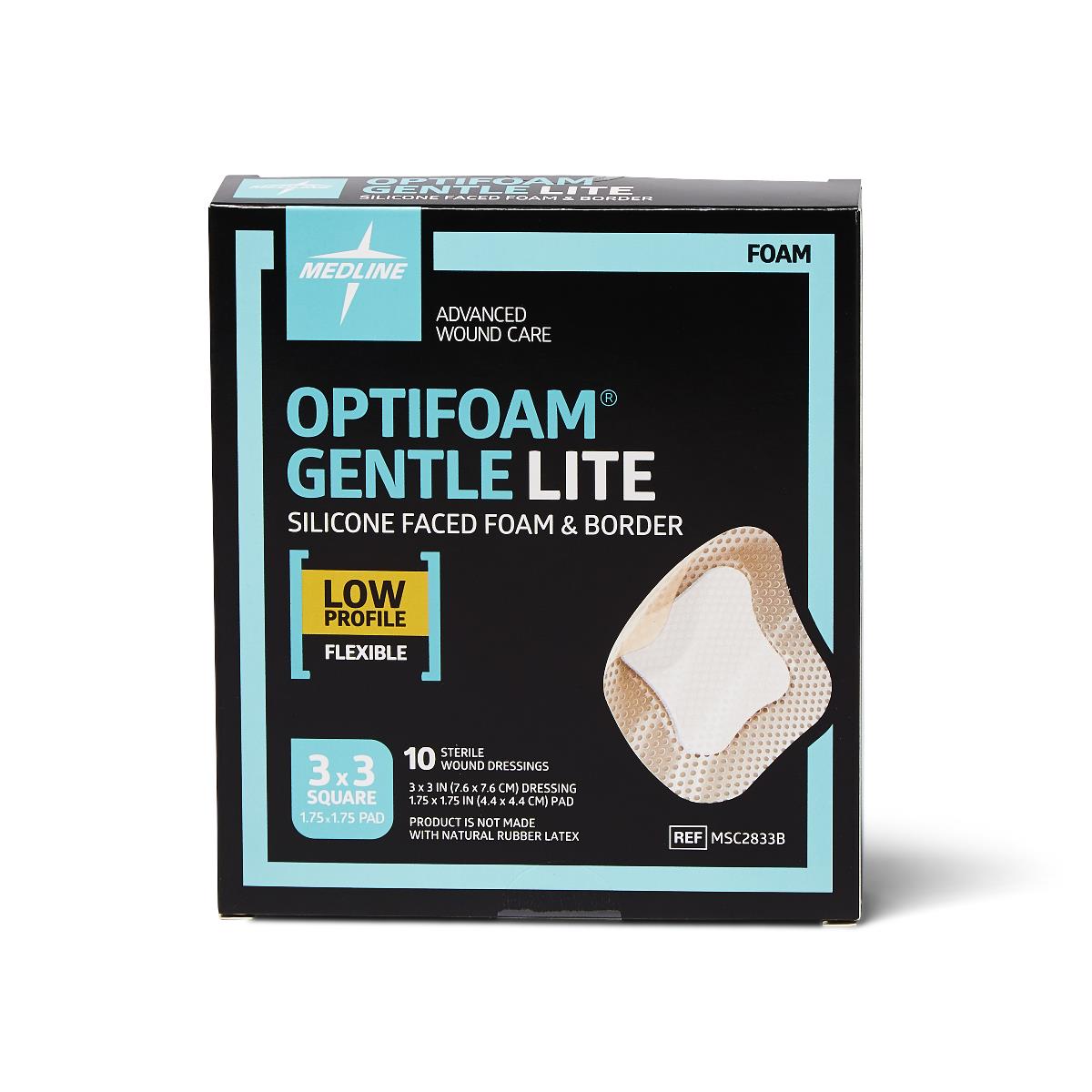 Optifoam Gentle Lite Foam Wound Dressings