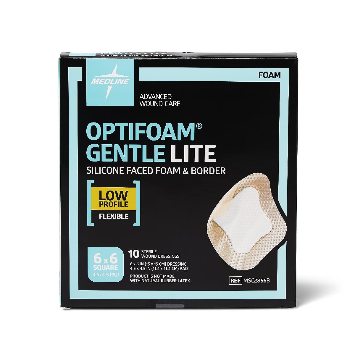 Optifoam Gentle Lite Foam Wound Dressings