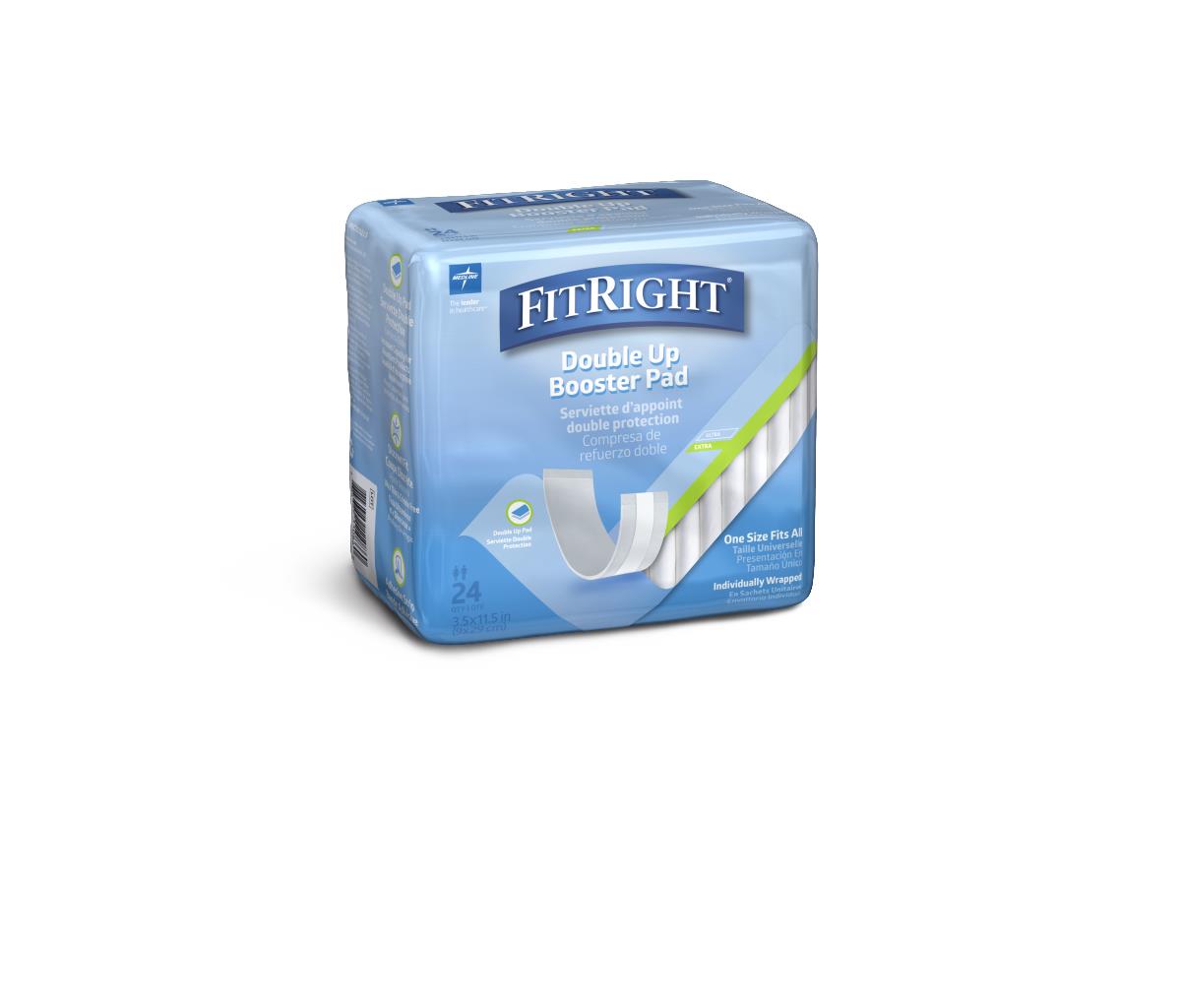 Double Up Thin Liner Incontinence Booster Pads, additional view