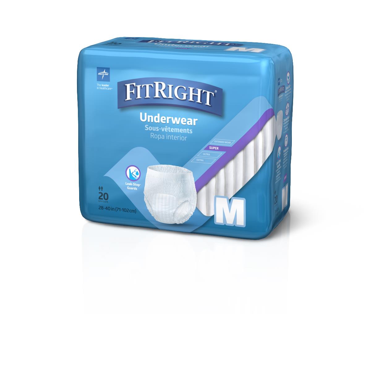 FitRight Super Adult Incontinence Underwear
