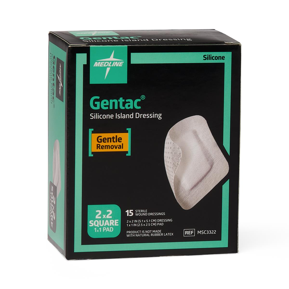 Gentac Silicone Island Wound Dressings