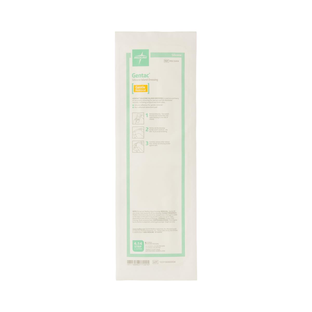 Gentac Silicone Island Wound Dressings