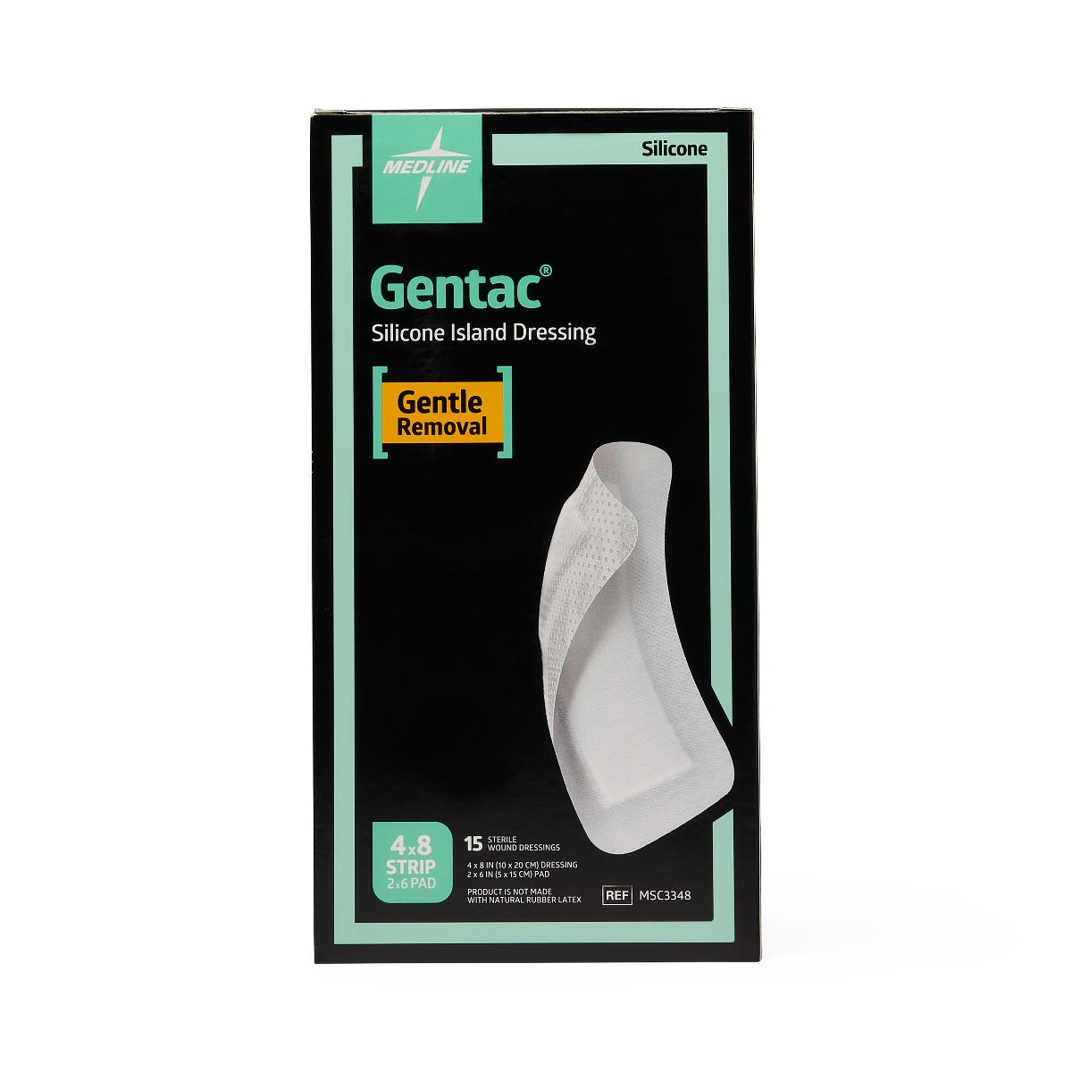 Gentac Silicone Island Wound Dressings