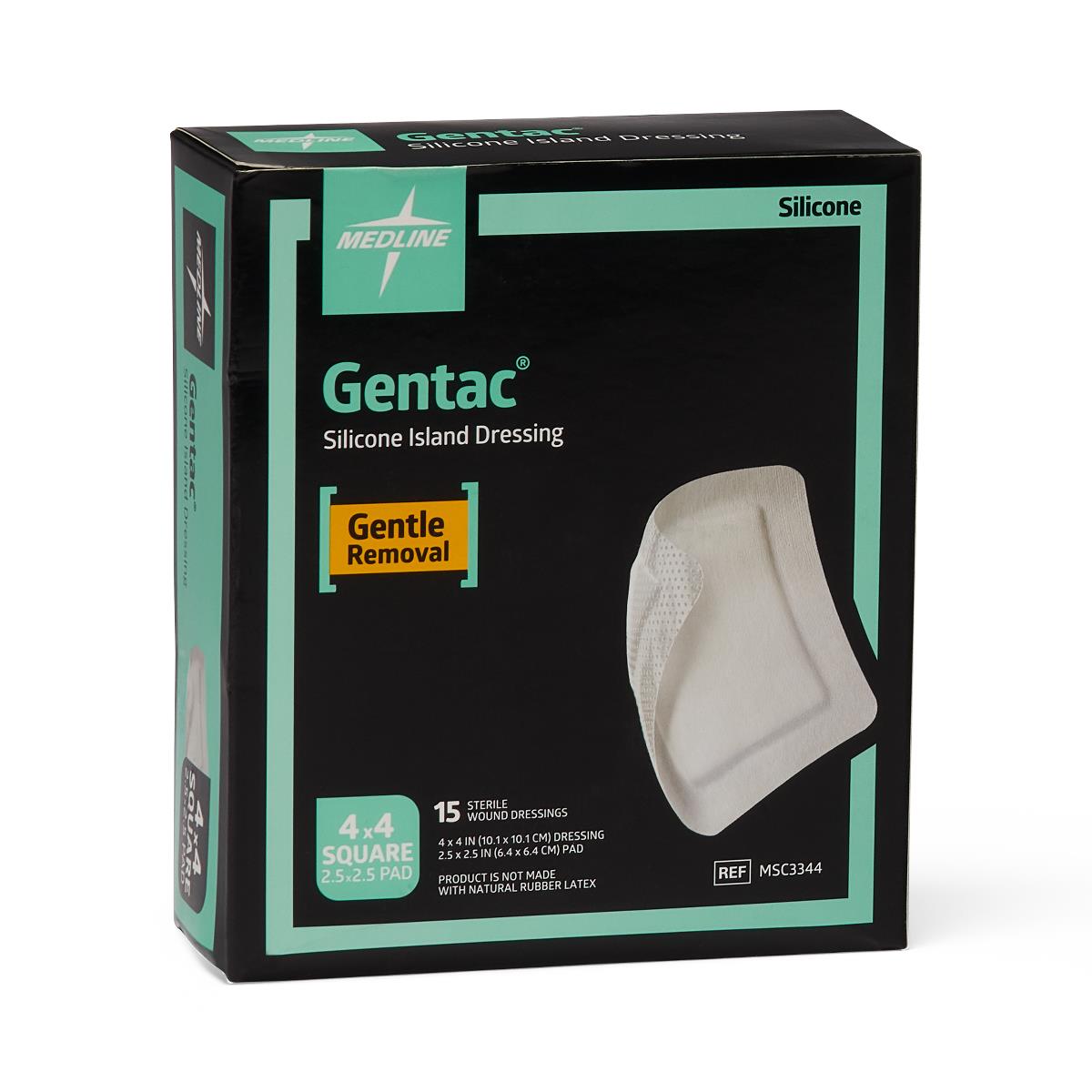 Gentac Silicone Island Wound Dressings