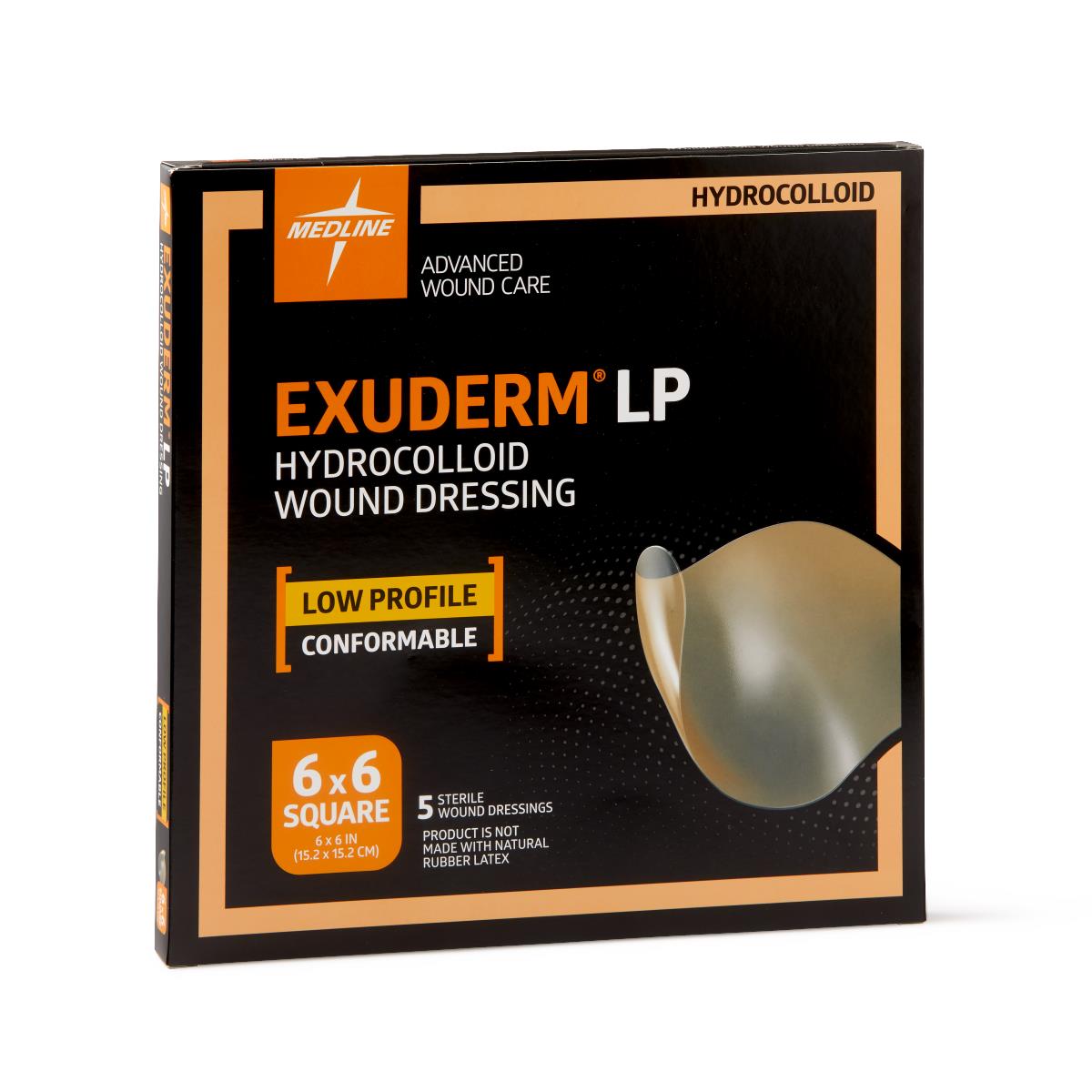 Exuderm Lp Low-profile Hydrocolloid Wound Dressings