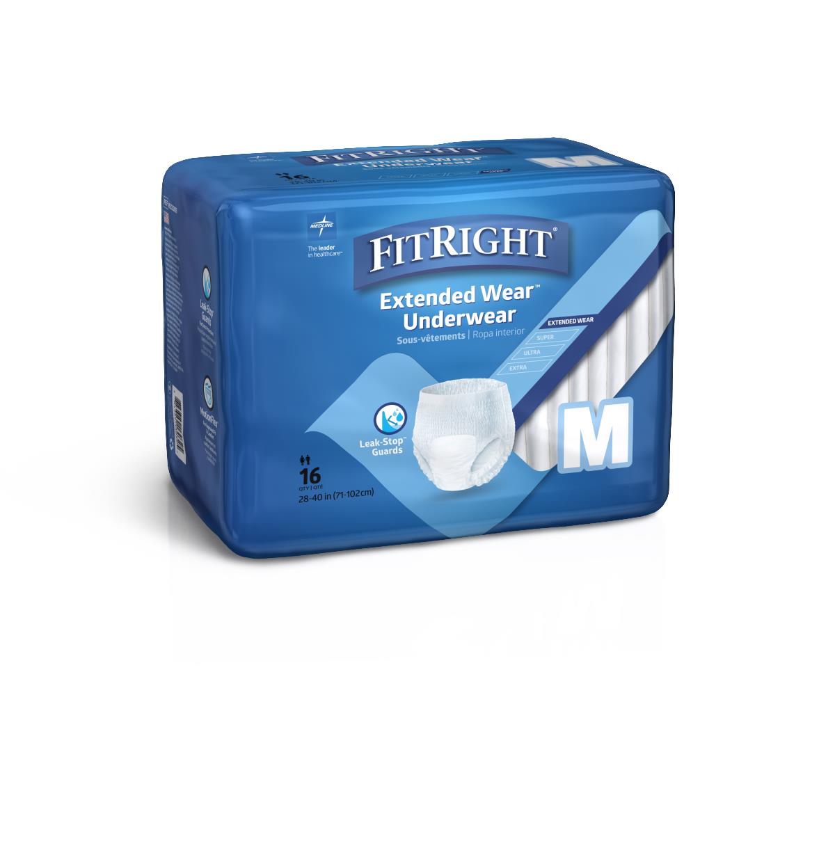 Fitright Extended Wear Overnight Protective Underwear