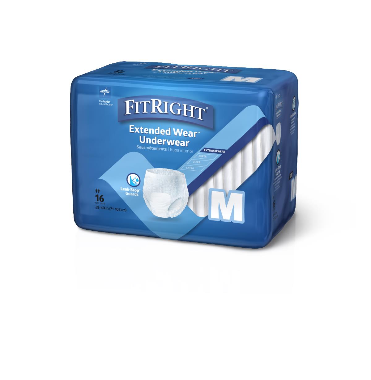 Fitright Extended Wear Overnight Protective Underwear