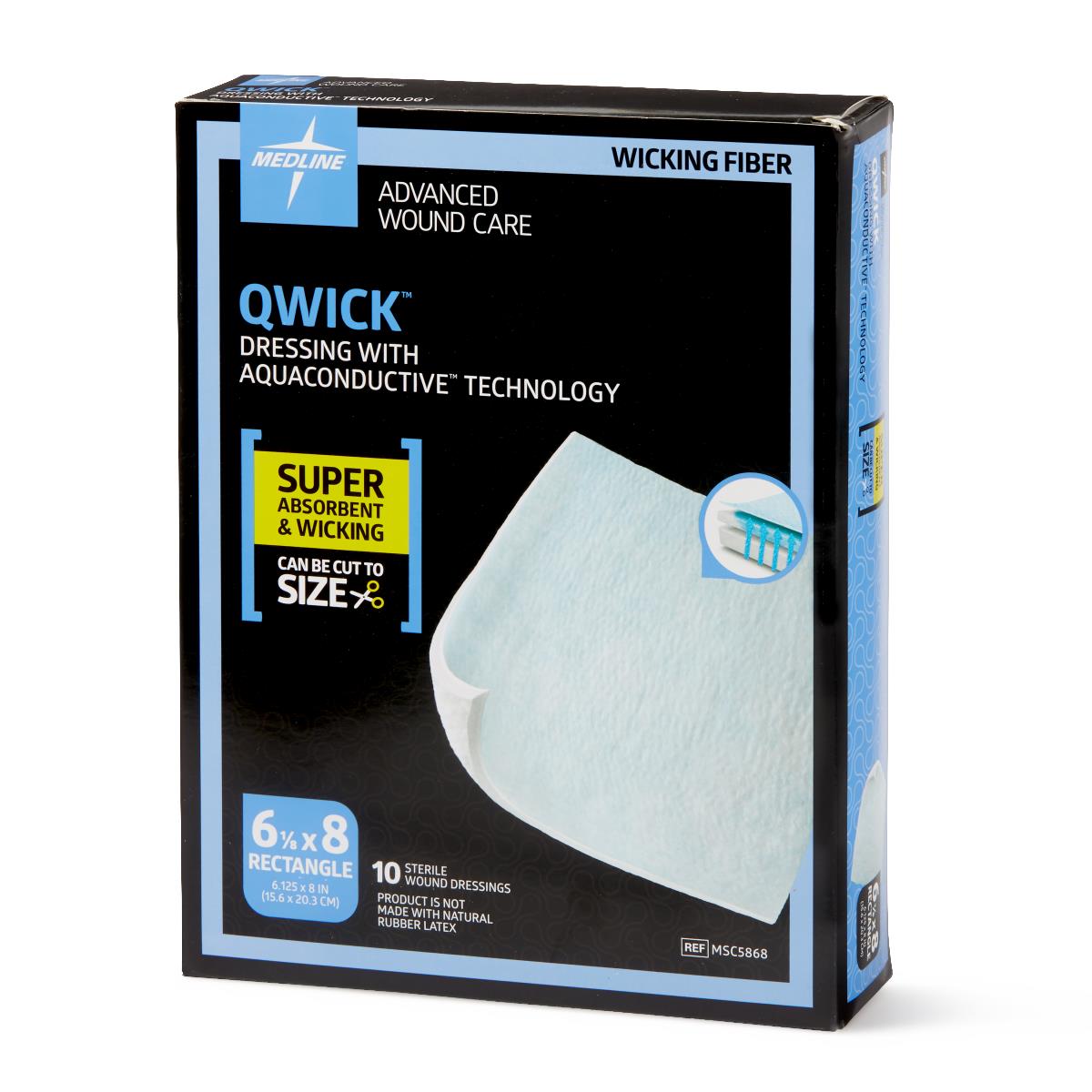 Qwick Nonadhesive Superabsorbent Wound Dressings - BeHope