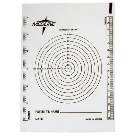 Bullseye Plastic Wound Ruler - BeHope