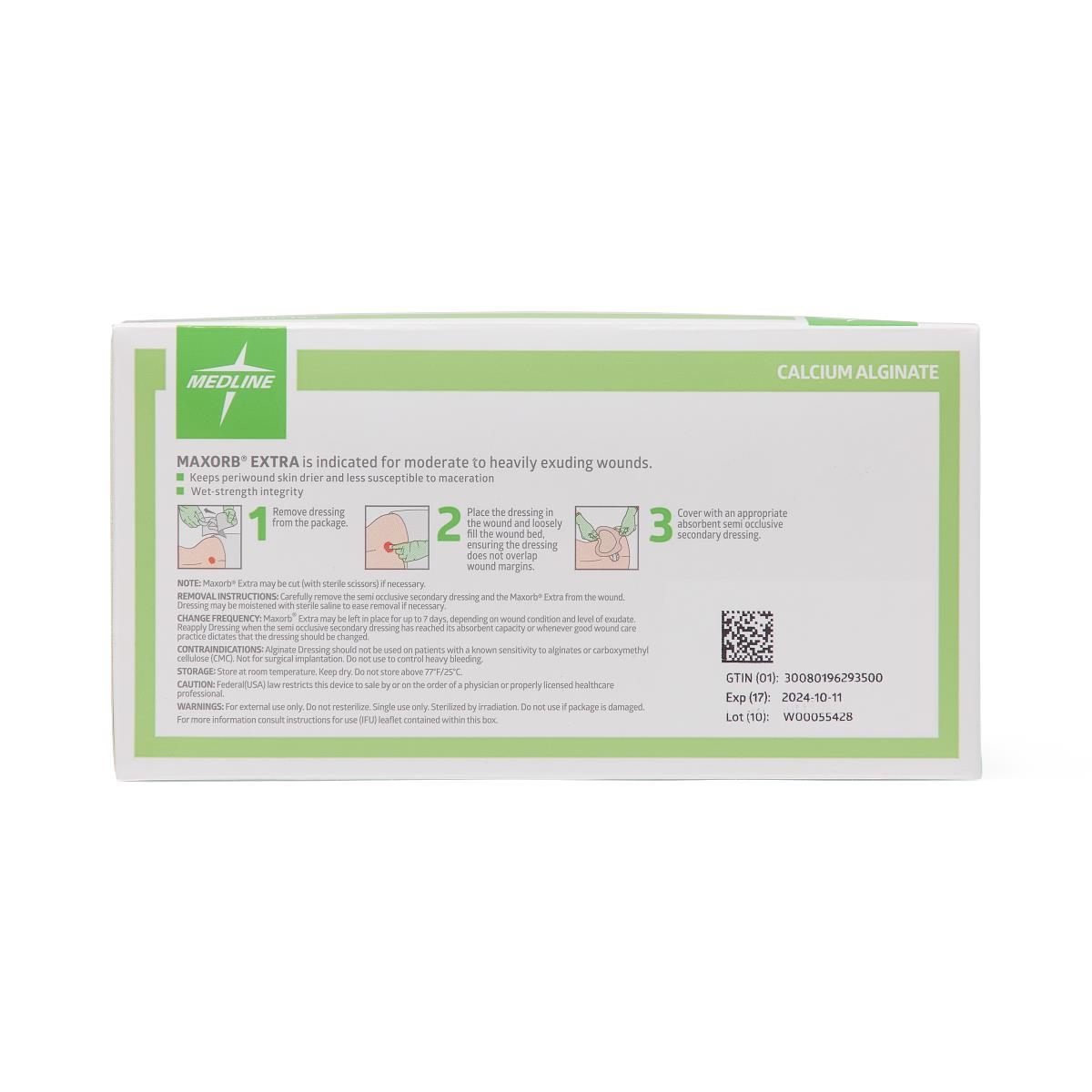 Maxorb Extra Cmc/alginate Wound Dressings - BeHope