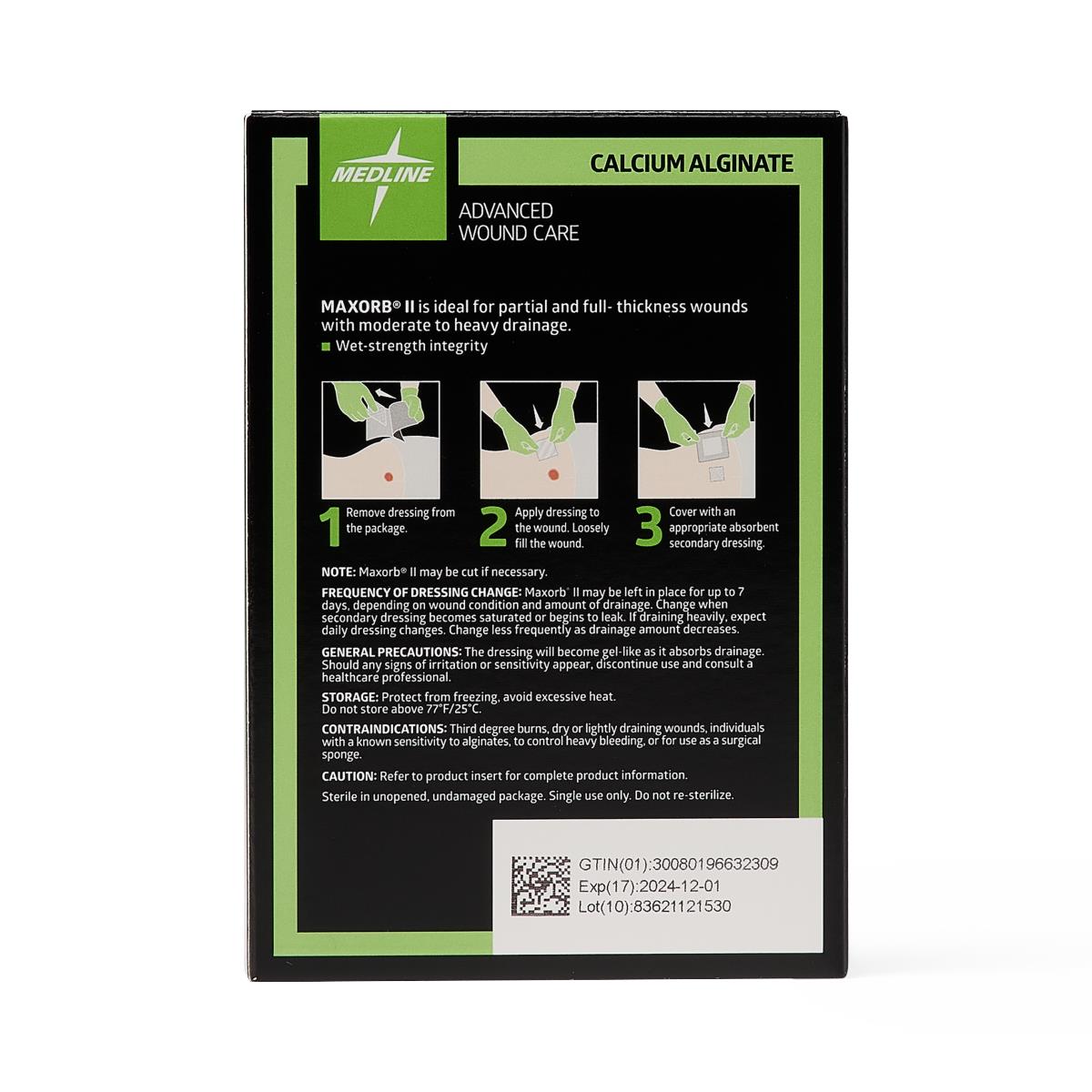 Maxorb II Alginate Wound Dressings