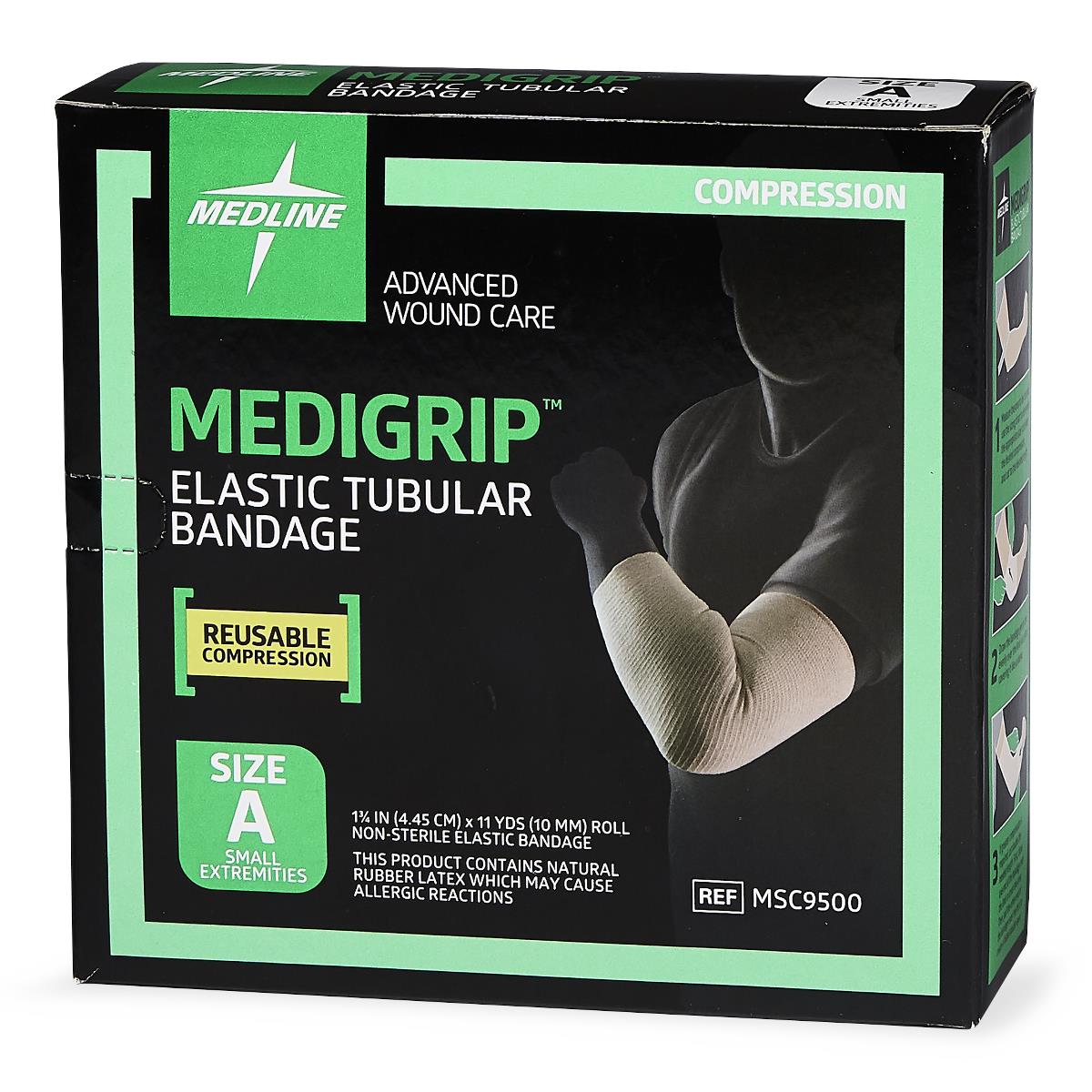 Medigrip Elastic Latex Tubular Support Bandages - BeHope