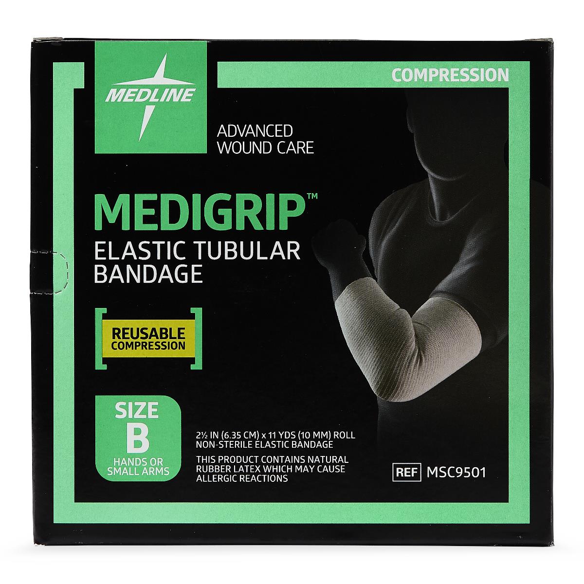 Medigrip Elastic Latex Tubular Support Bandages - BeHope