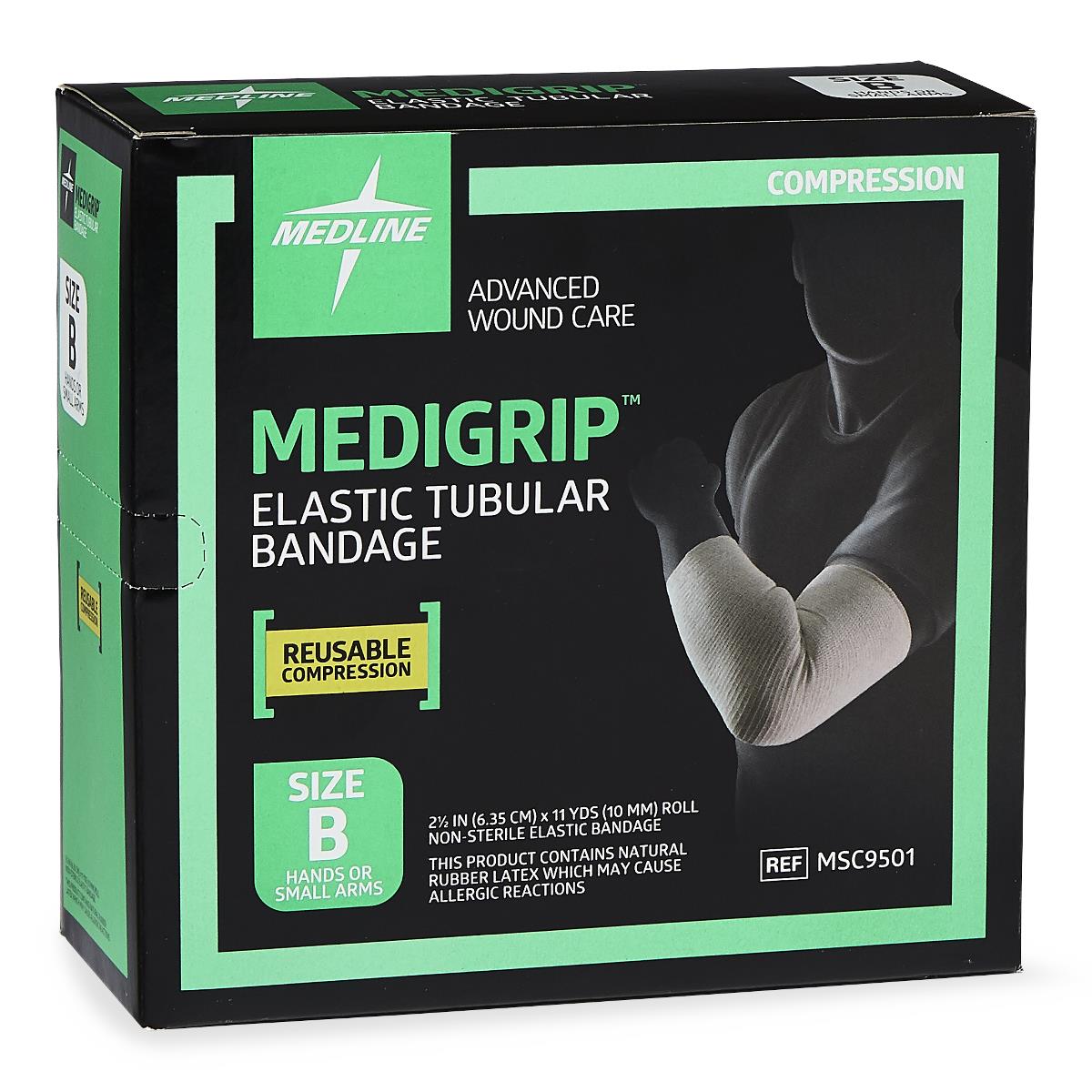 Medigrip Elastic Latex Tubular Support Bandages - BeHope