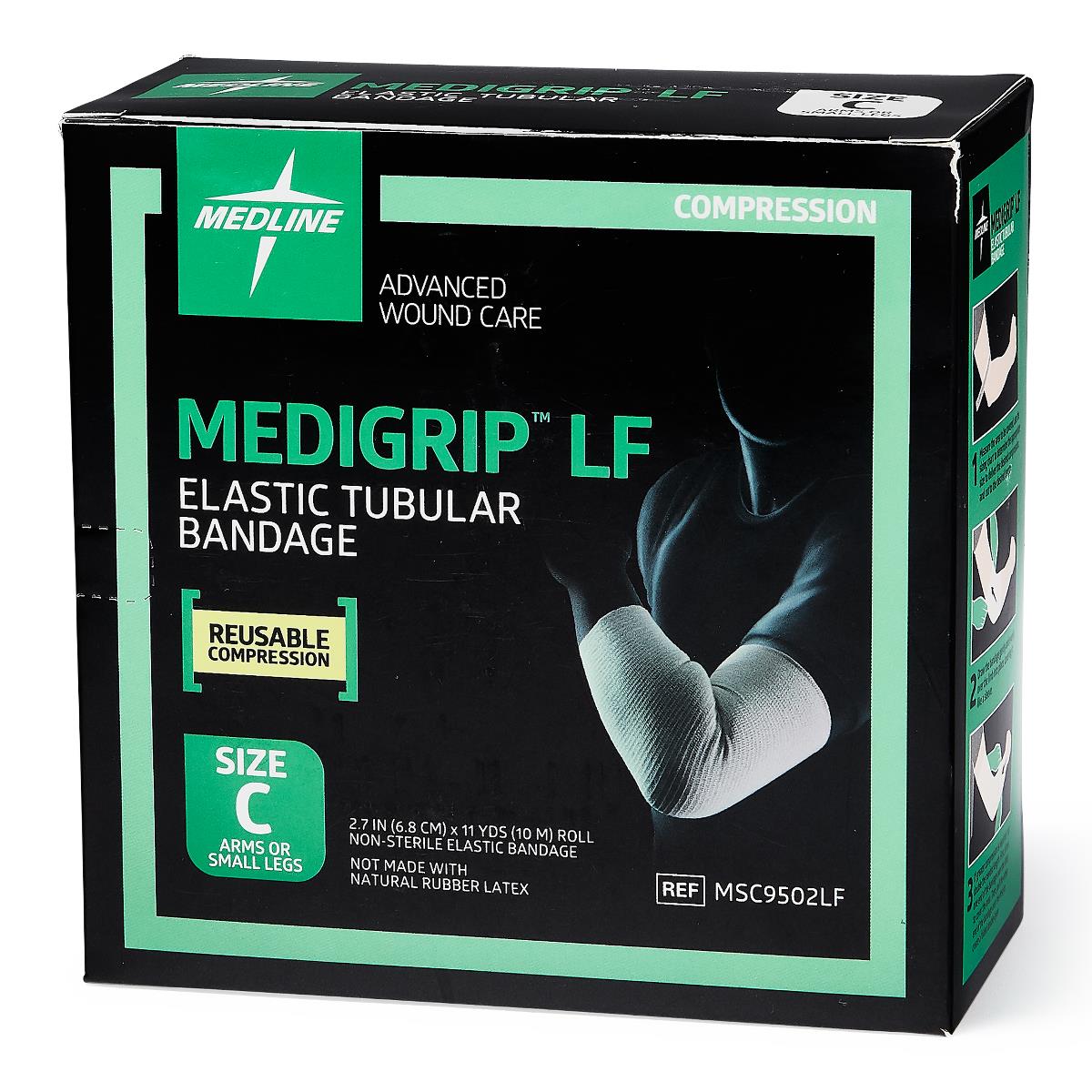 Medigrip Lf Elastic Tubular Support Bandages - BeHope