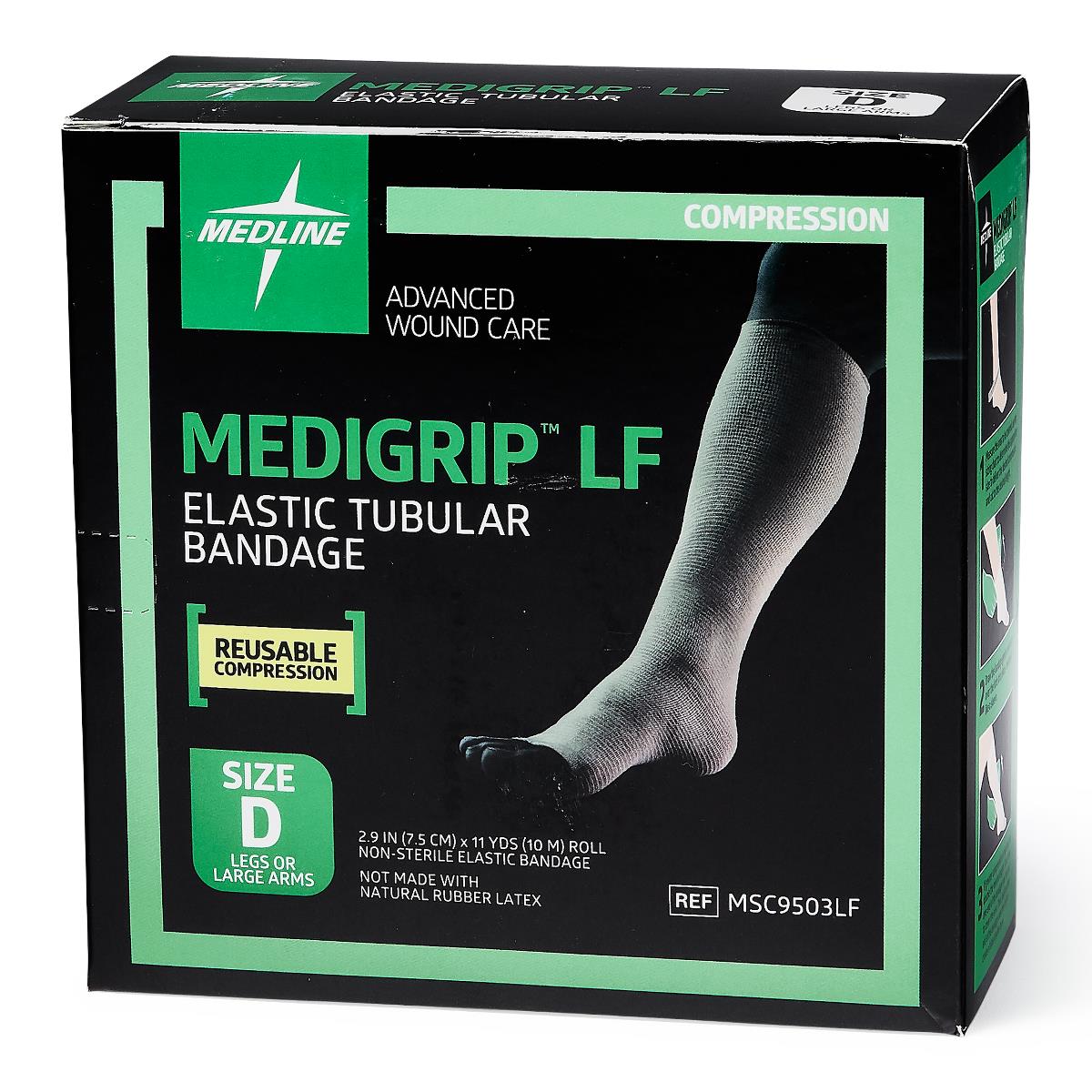 Medigrip Lf Elastic Tubular Support Bandages - BeHope