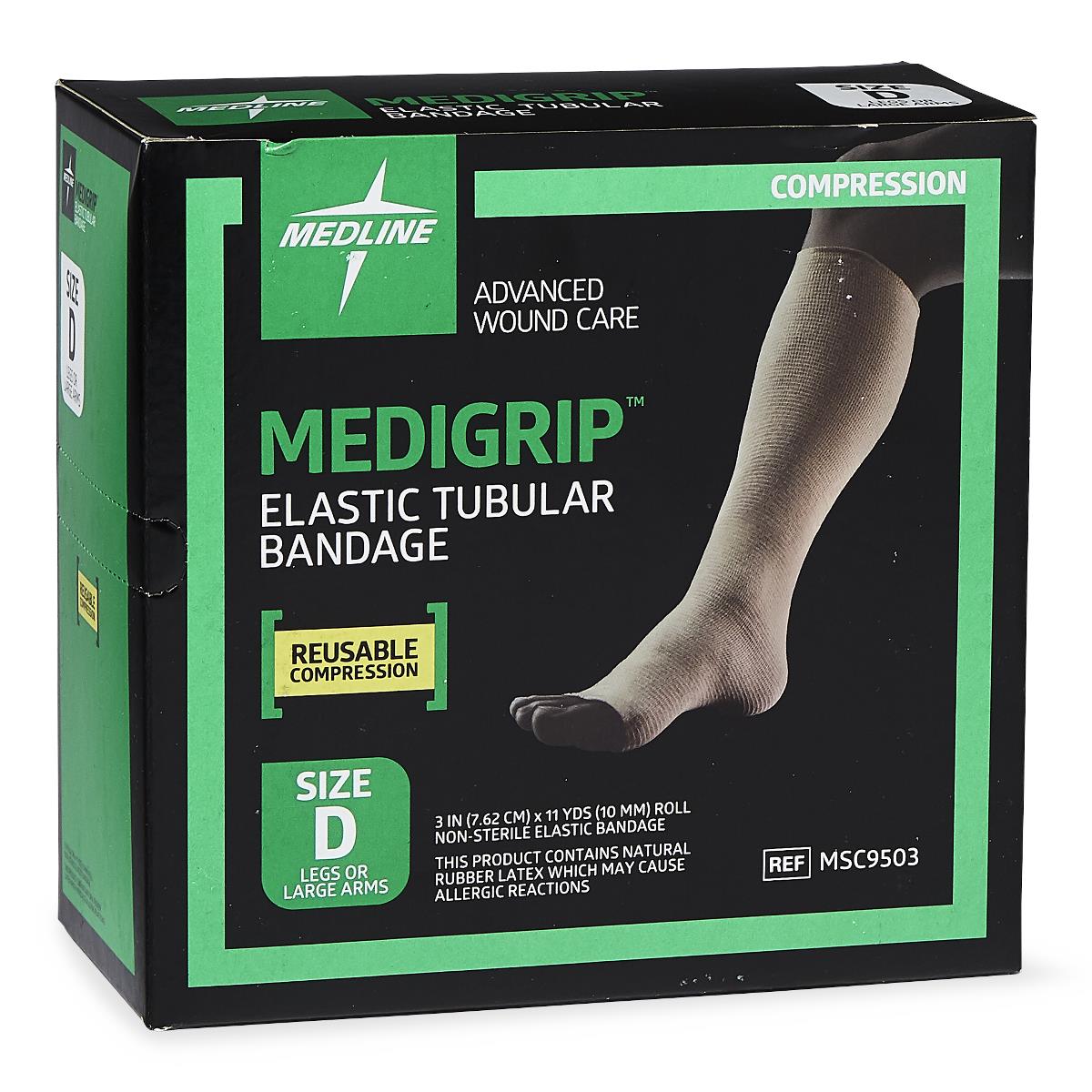 Medigrip Elastic Latex Tubular Support Bandages - BeHope
