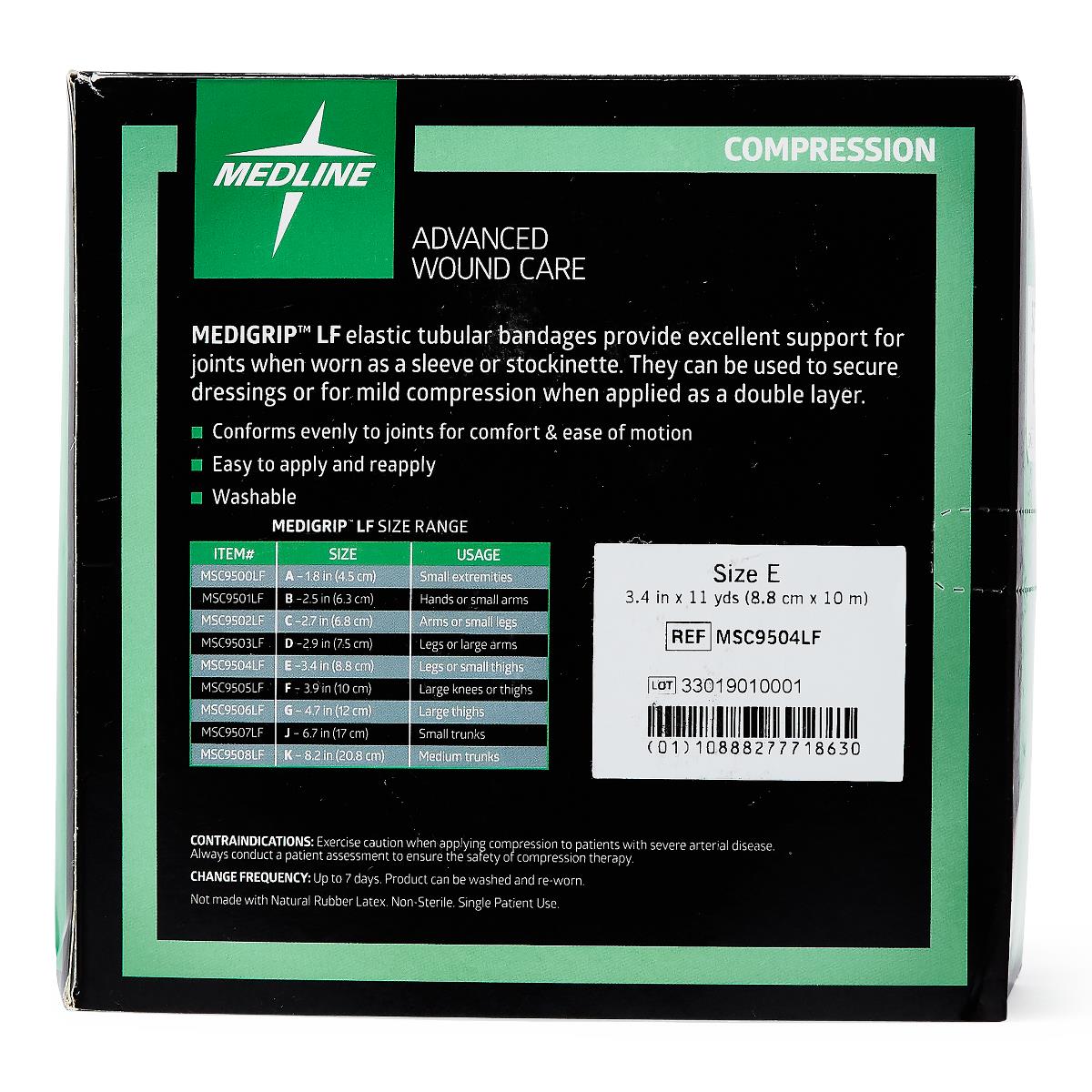 Medigrip Lf Elastic Tubular Support Bandages - BeHope