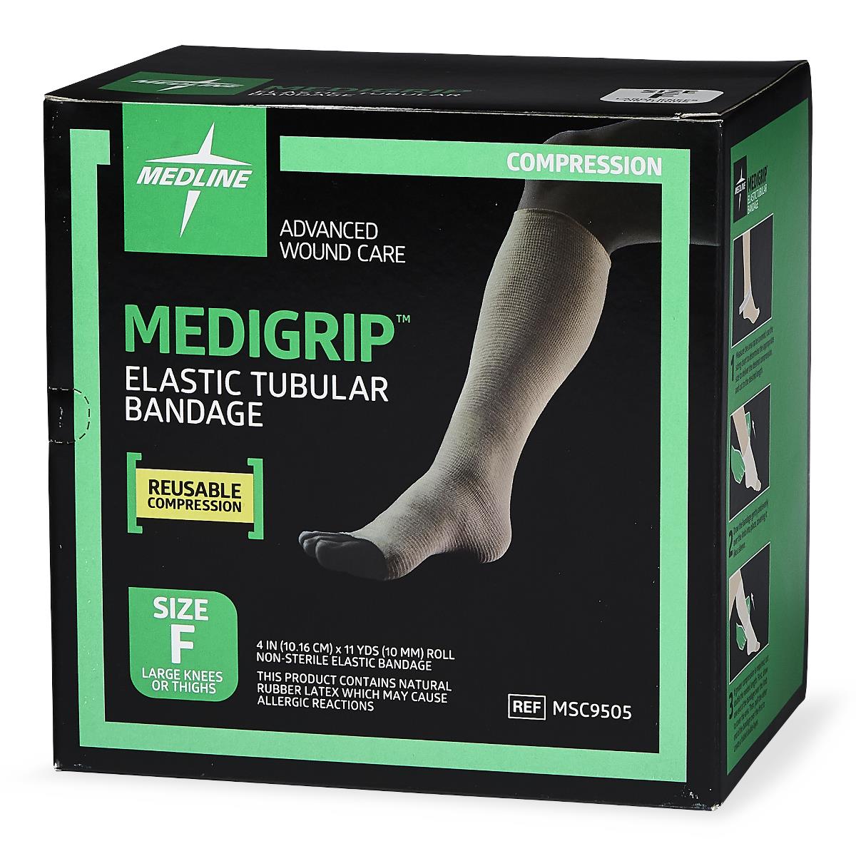 Medigrip Elastic Latex Tubular Support Bandages - BeHope