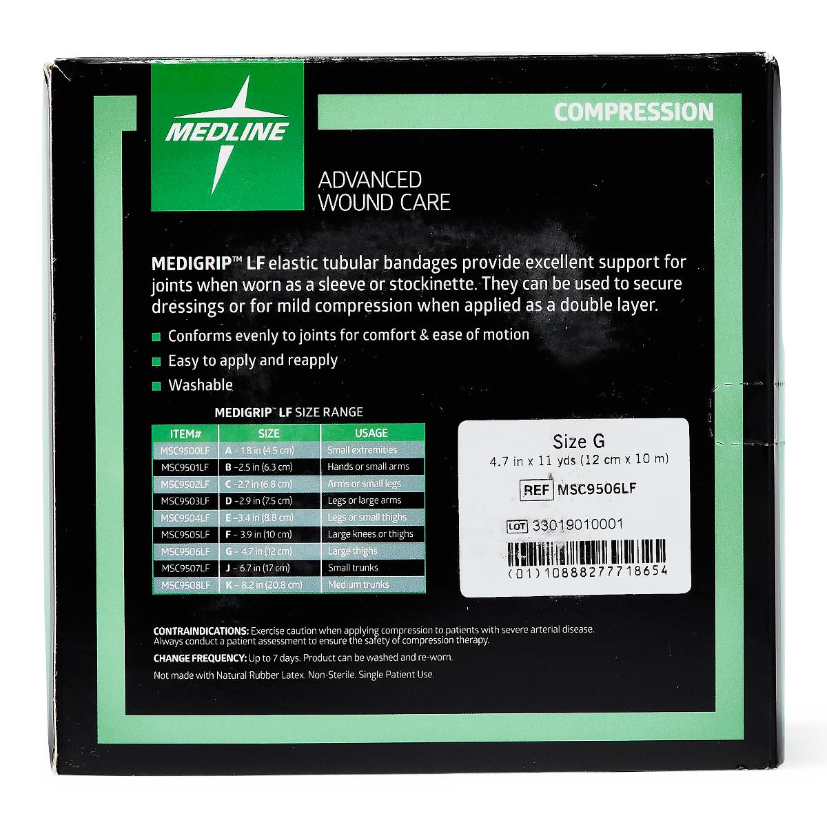 Medigrip Lf Elastic Tubular Support Bandages - BeHope