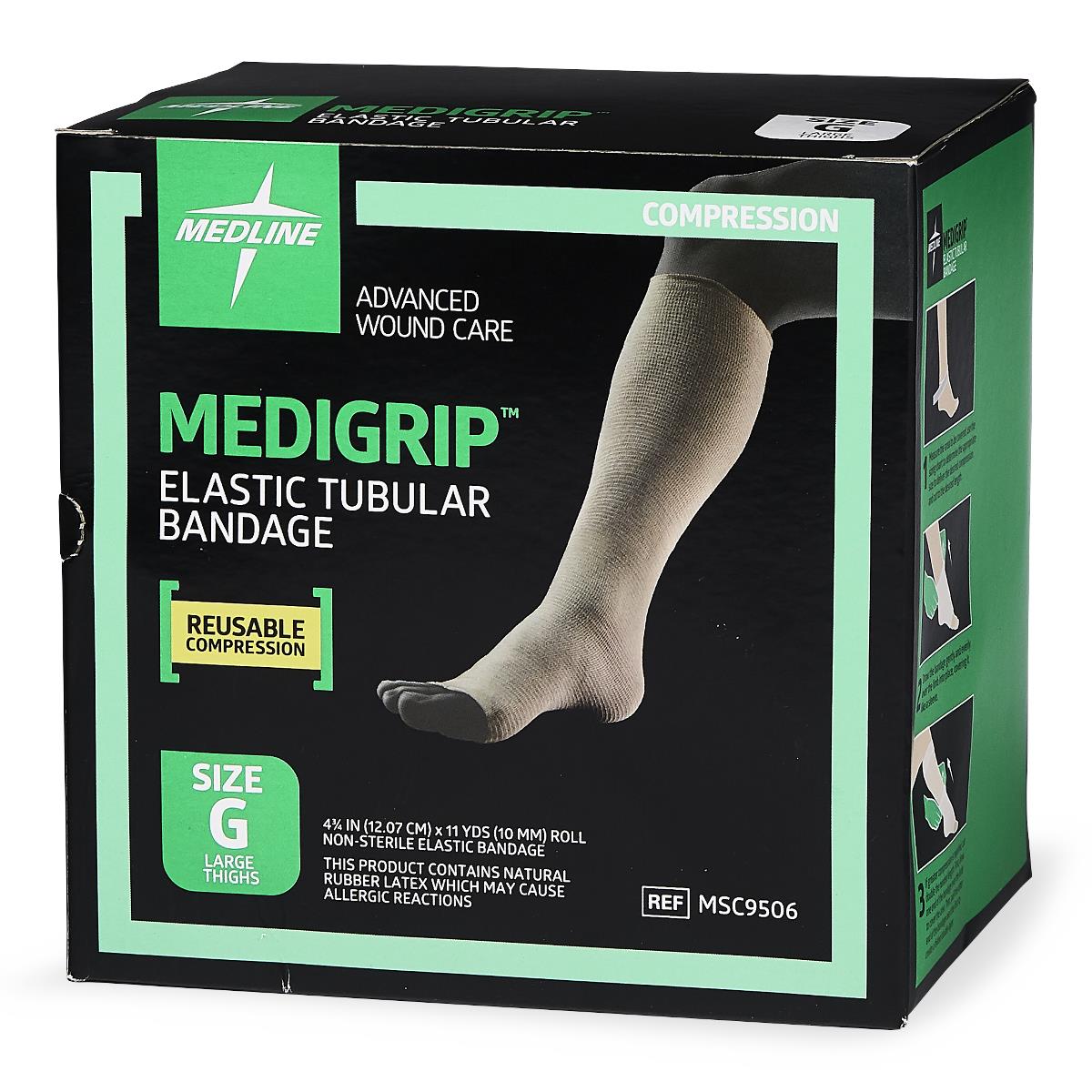 Medigrip Elastic Latex Tubular Support Bandages - BeHope