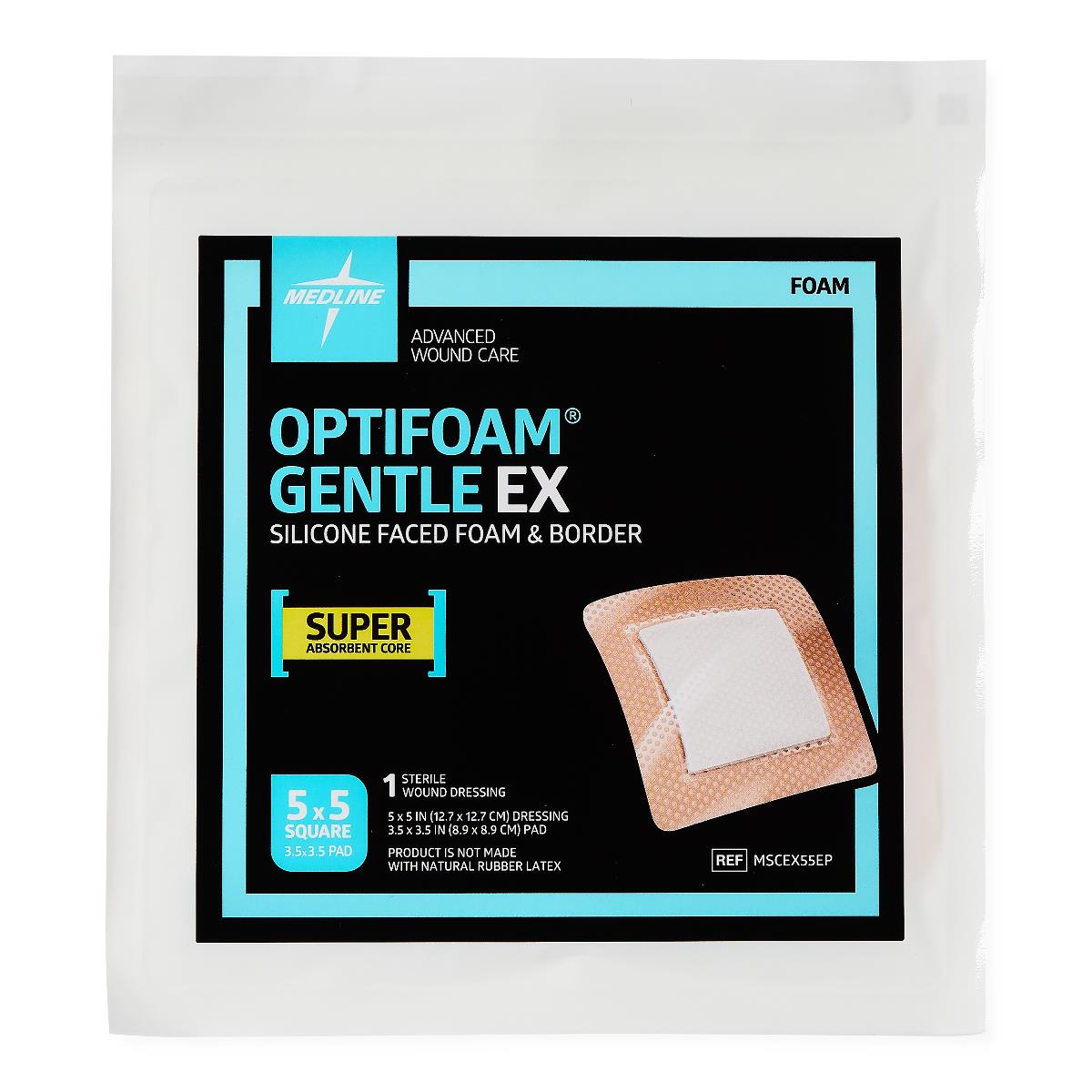 Optifoam Gentle Ex Silicone-faced Foam Wound Dressings - BeHope