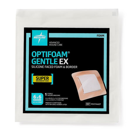 Optifoam Gentle EX Silicone-Faced Foam Dressings - BeHope