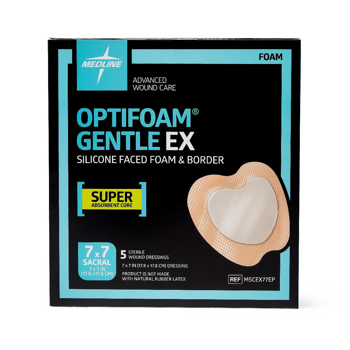 Optifoam Gentle Ex Silicone-faced Foam Wound Dressings - BeHope