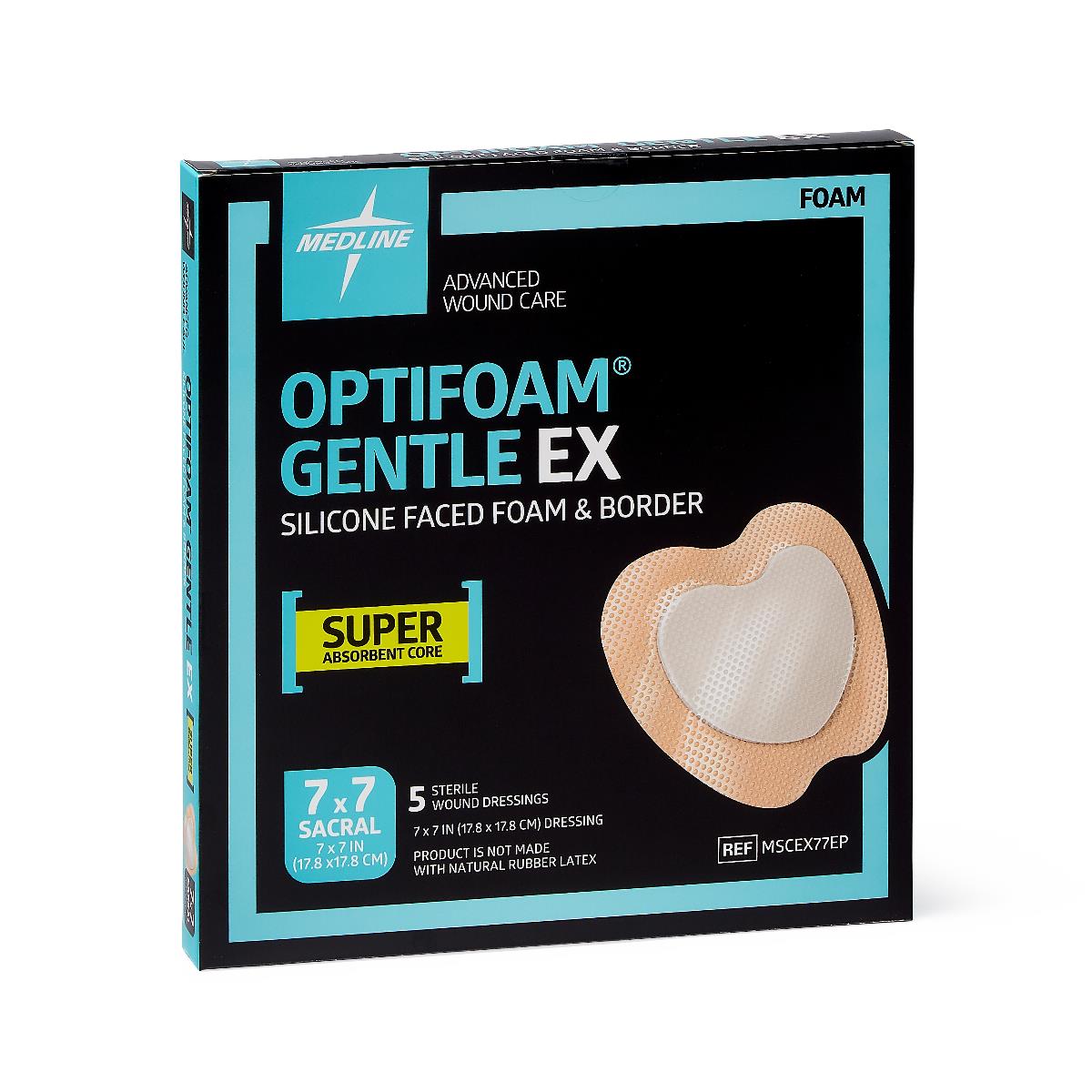 Optifoam Gentle Ex Silicone-faced Foam Wound Dressings - BeHope