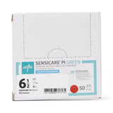 SensiCare PI Green Surgical Gloves