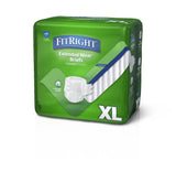 FitRight Extended Wear High-Capacity Adult Incontinence Briefs